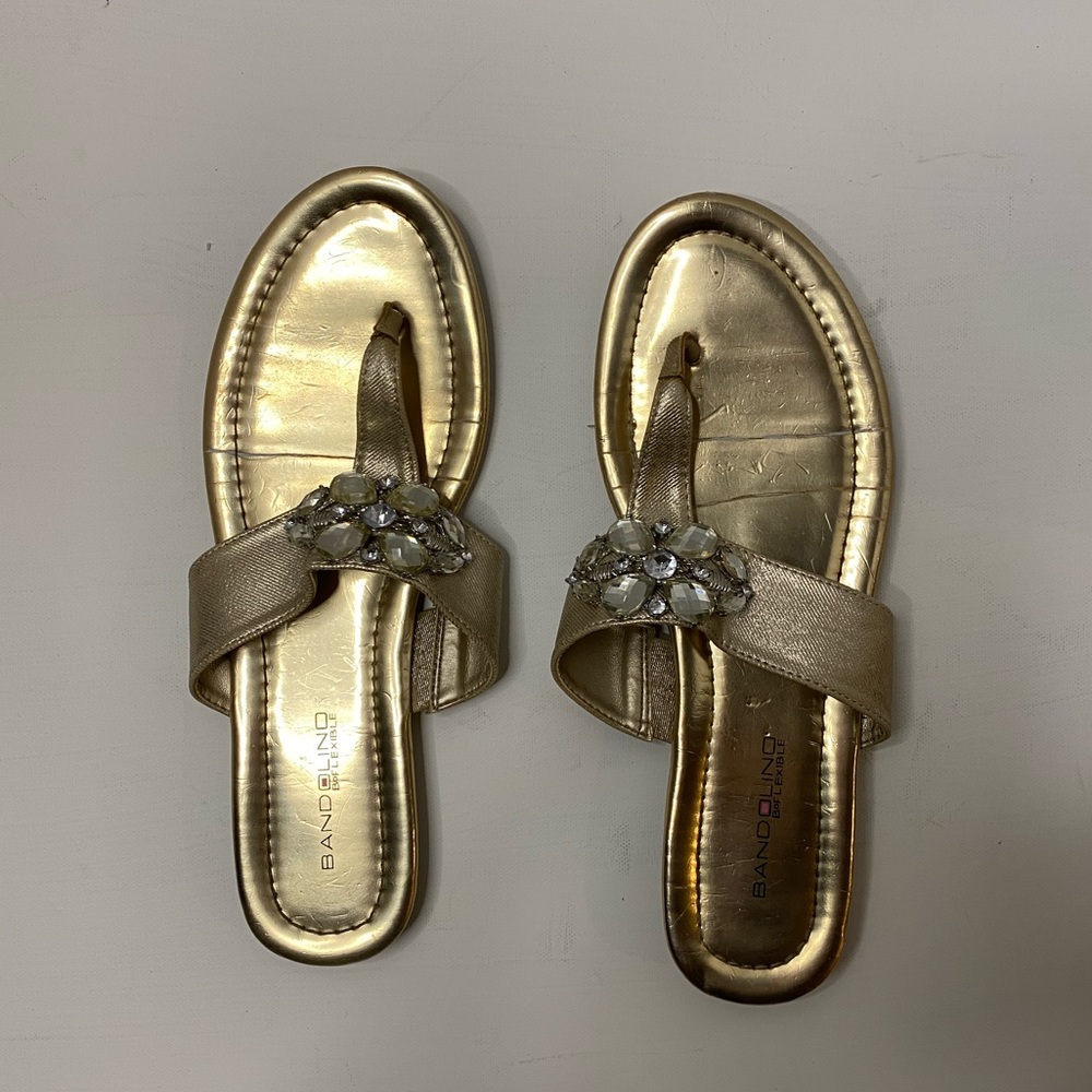 Bandolino Gold Sandals